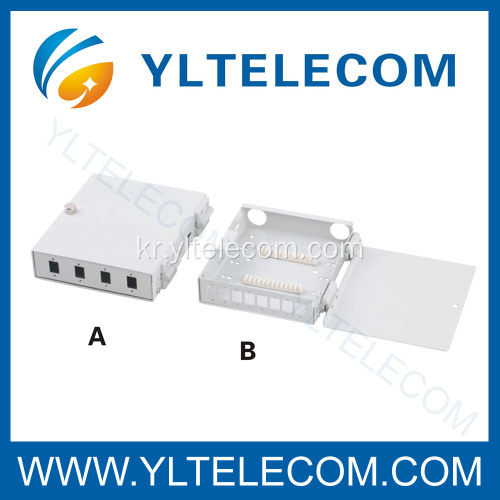 4 포트 8 포트 FTTH 파이버 옵틱 종료 상자